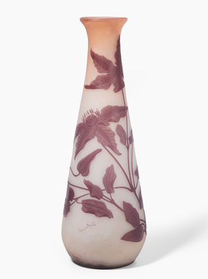 Schuler Auktionen AG - Emile Gallé, Grosse Vase