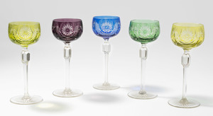 Schuler Auktionen AG - 5 Weingläser