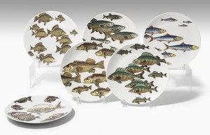 Schuler Auktionen AG - Piero Fornasetti, Serie von 6 Tellern