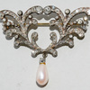 Schuler Auktionen AG - Perlen-Diamant-Brosche