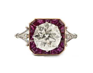 Schuler Auktionen AG - Diamant-Rubin-Ring