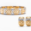 Schuler Auktionen AG - Bulgari "Parentesi" Armspange/Ohrlicps