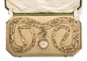 Schuler Auktionen AG - Gold-Emailtaschenuhr, Ruegger, Genf, um 1830