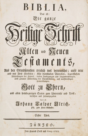 Schuler Auktionen AG - Biblia