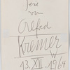 Schuler Auktionen AG - Kremer, Alfred