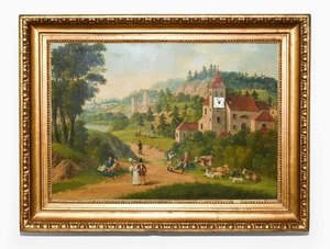 Schuler Auktionen AG - Bilderuhr mit Spielwerk