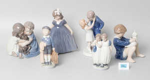 Schuler Auktionen AG - Royal Copenhagen, 14 Figuren