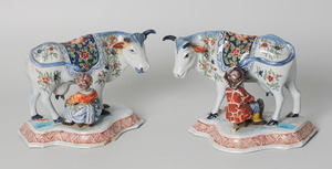 Schuler Auktionen AG - Delft, 1 Paar Zierfiguren