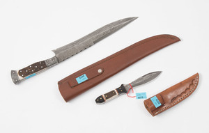 Schuler Auktionen AG - Zwei Damast-Jagdmesser