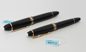 Schuler Auktionen AG - Kolben- und Patronenfüllfederhalter, Montblanc "Meisterstück" und Nr. 149