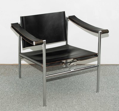 Schuler Auktionen AG - Fritz Haller, Armlehnstuhl "Hommage à Corbusier"