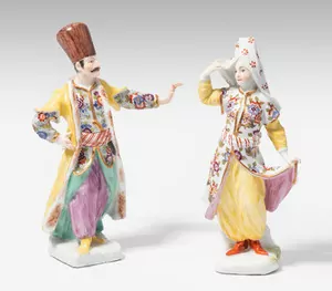 Schuler Auktionen AG - Meissen, 1 Paar Figuren