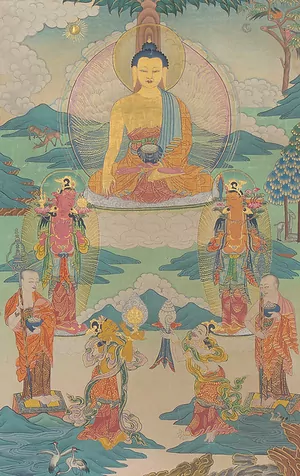 Schuler Auktionen AG - Thangka des Buddha Shakyamuni