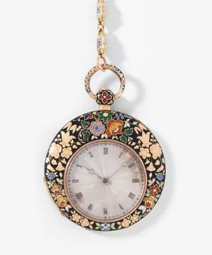 Schuler Auktionen AG - Gold-Email-Taschenuhr, Jean Francois Bautte & Cie, Genf, um 1840