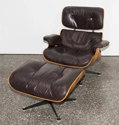 Schuler Auktionen AG - Charles & Ray Eames, Lounge Chair "670" mit Ottoman "671"