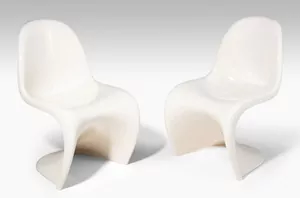 Schuler Auktionen AG - Verner Panton, 1 Paar Stühle "Panton Chair"