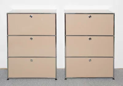 Schuler Auktionen AG - Fritz Haller, 1 Paar Sideboards