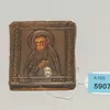 Schuler Auktionen AG - Hl. Serafim von Sarow mit Silberoklad