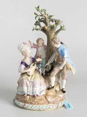 Schuler Auktionen AG - Meissen, Figurengruppe