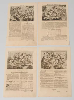Schuler Auktionen AG - Jahreszeiten, Monatsbilder und allegorische Darstellungen versch. Wissenschaften