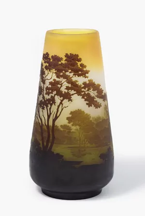 Schuler Auktionen AG - Emile Gallé, grosse Vase