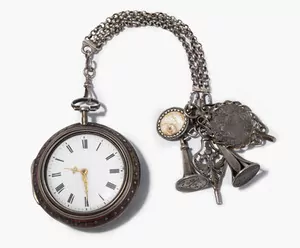 Schuler Auktionen AG - Silber-Spindeltaschenuhr mit 2 Übergehäusen, England, um 1800