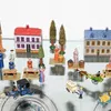 Schuler Auktionen AG - Erzgebirge, Stadt mit Markt und Figuren