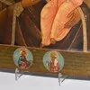 Schuler Auktionen AG - Gottesmutter Hodegetria mit vergoldetem Silberoklad