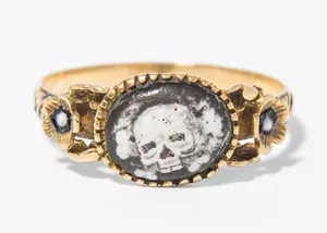 Schuler Auktionen AG - Memento mori-Email-Ring