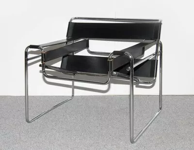 Schuler Auktionen AG - Marcel Breuer, Armlehnsessel "B3" - "Wassily Chair"