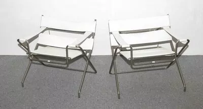 Schuler Auktionen AG - Marcel Breuer, Paar Sessel "B4"