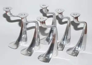 Schuler Auktionen AG - Xavier Lust, 6 Kerzenhalter "Turner"