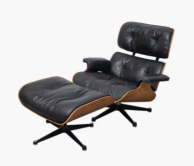 Schuler Auktionen AG - Charles & Ray Eames, Lounge Chair "670" mit Ottoman "671"