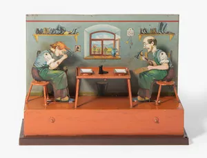 Schuler Auktionen AG - Bing, Antriebsmodell "Schuhmacher-Werkstatt"