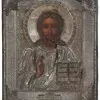 Schuler Auktionen AG - Christus Pantokrator mit Silberoklad