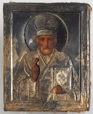Schuler Auktionen AG - Hl. Nikolaus mit Silberoklad