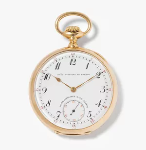 Schuler Auktionen AG - Patek Philippe, Gold-Taschenuhr für J. Oliveira de Barros, um 1912
