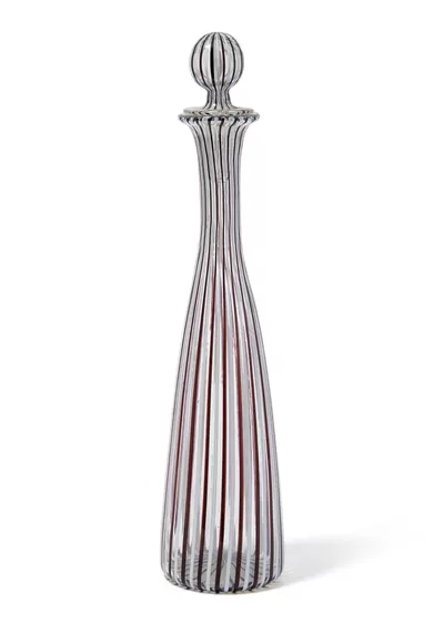 Schuler Auktionen AG - Gio Ponti, Flasche mit Stopfen "A canne, Modell 4493"