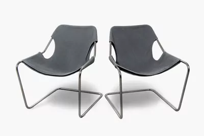 Schuler Auktionen AG - Paulo Mendes da Rocha, 1 Paar Sessel "Paulistano"