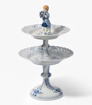 Schuler Auktionen AG - Meissen, Etagere "Zwiebelmuster"