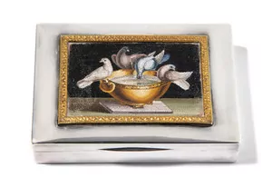 Schuler Auktionen AG - Dose mit Mikromosaik