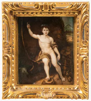 Schuler Auktionen AG - Andachtsbild "Johannes d. Täufer"