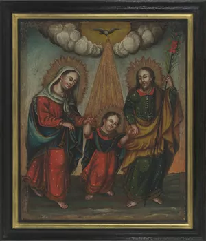 Schuler Auktionen AG - Andachtsbild "Heilige Familie"