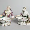 Schuler Auktionen AG - Meissen, 1 Paar Figuren mit Gewürzschalen 