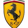 Schuler Auktionen AG - Emailschild "Scuderia Ferrari"