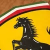 Schuler Auktionen AG - Emailschild "Scuderia Ferrari"