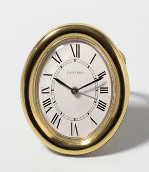 Schuler Auktionen AG - Cartier Wecker "Pendulettes Louis", 1990er Jahre