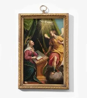 Schuler Auktionen AG - Andachtsbild "Verkündigung an Maria"