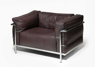 Schuler Auktionen AG - Le Corbusier, Charlotte Perriand und Pierre Jeanneret, Sessel "LC3"