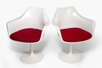 Schuler Auktionen AG - Eero Saarinen, 6 Armlehnstühle "Tulip"